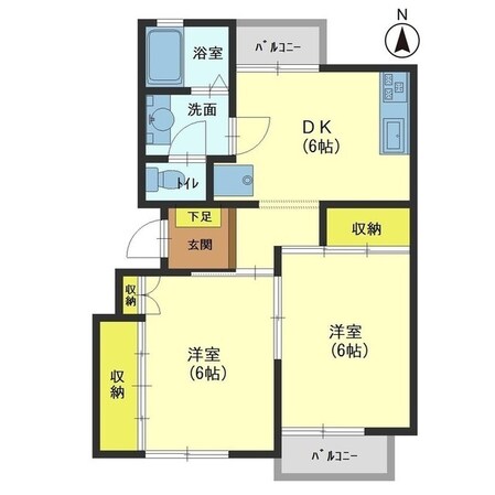 サカエ２５１の物件間取画像